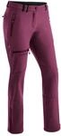Softshellhose MAIER SPORTS "Adakit W", Damen, Gr. 17, Kurzgr&ouml;&szlig;en, pink (magenta),