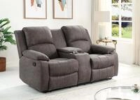 2-Sitzer OTTO HOME "Cicero, Lederoptik, Kinosofa, man. Relaxfunktion, TV-Sessel, B: