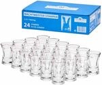 Schnapsglas VAN WELL "Stamper geeicht mit Rotring Wachtmeister 2 cl 24er Set