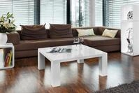 Couchtisch SALESFEVER "- im puristischen Stil", wei&szlig; (wei&szlig;, wei&szlig;), B:90cm H:40cm