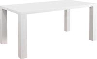 Esstisch SALESFEVER "Esbjerg - Stilvoller Tisch", wei&szlig;, B:160cm H:76cm T:90cm,