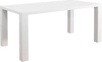 Esstisch SALESFEVER "Esbjerg - Stilvoller Tisch", wei&szlig;, B:200cm H:76cm T:100cm,