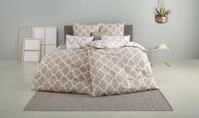 Wendebettw&auml;sche OTTO HOME "Alba in Gr. 135x200 oder 155x220 cm", beige (beige,