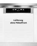 BAUKNECHT teilintegrierbarer Geschirrsp&uuml;ler "OBBC Ecosilent 8650",...