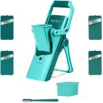 Gem&uuml;seschneider GENIUS "Nicer Dicer Mando, Zerkleiner, 10-tlg.", blau (schwarz