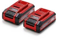 EINHELL Akku "18V 4Ah PXC Plus Twinpack", rot (wei&szlig;, neutral), 18 V,...