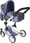 Kombi-Puppenwagen CHIC2000 "Jara, Sternchen", blau (sternchen), Puppenwagen,