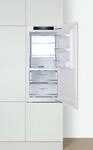 AMICA Einbauk&uuml;hlschrank "EVKSX 352 250", Energieeffizienz: D, silber (wei&szlig;),