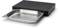 Schneidebrett CONTINENTA "Duracore", schwarz, B:27cm H:5cm L:39cm, Zellulosefaser,