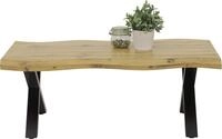 Couchtisch HELA "GERD", braun (wildeiche, schwarz, schwarz, wildeiche), B:110cm