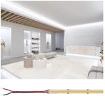 PAULMANN LED-Streifen "Pro Strip Silver COB P150 5m 840 IP20 24V DC 65W", wei&szlig;,