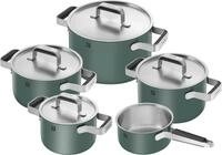 Topf-Set ZWILLING "Pure", gr&uuml;n, T&ouml;pfe, Topf-Set, Stay-Cool-Griffe, 3-lagige