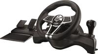READY2GAMING Gaming-Controller "Hurricane Pro Lenkrad", schwarz, Spielecontroller,
