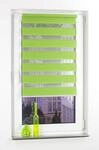 Doppelrollo LIEDECO "Klemmfix DUO-Rollo YOUNG COLOURS" Gr. 6, gr&uuml;n...