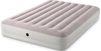 Luftbett INTEX "Dura-Beam Prestige mid-rise mit USB150 Pumpe" Gr. 152, grau,