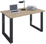 Schreibtisch VCM "Schreibtisch B&uuml;rotisch Computertisch 110x80 Lona U", braun