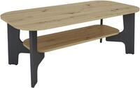 Couchtisch BYLIVING "JONNY", braun (artisan eiche (eiche, optik), artisan eiche