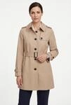 Langjacke TOMMY HILFIGER "HERITAGE SINGLE BREASTED TRENCH", Damen, Gr. XXS,...