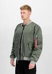 Bomberjacke ALPHA INDUSTRIES "MA-1 CS", Herren, Gr. S, gr&uuml;n (vintage gr&uuml;n),