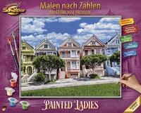 Malen nach Zahlen SCHIPPER "Meisterklasse Premium - Painted Ladies", bunt,