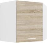 H&auml;ngeschrank VCM "Eckschrank K&uuml;chenschrank H&auml;ngeschrank K&uuml;che Esilo", braun