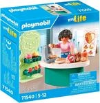 Konstruktions-Spielset PLAYMOBIL "S&uuml;&szlig;igkeitenstand (71540), My Life", bunt,