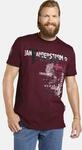 T-Shirt JAN VANDERSTORM "T-Shirt S&Ouml;LVE", Herren, Gr. L, rot (dunkelrot),