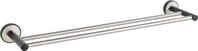 Handtuchstange WENKO "UV-Loc Udine", silber (silber matt), B:61cm H:5cm T:11,5cm,
