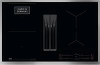 AEG Kochfeld mit Dunstabzug "TH84CB0FRB", Energieeffizienz: A+, schwarz, B:79,6cm