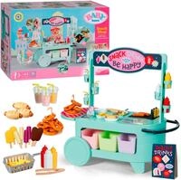 Puppentisch BABY BORN "Snack Shop", bunt, Puppenm&ouml;bel, KinderB:40cm H:27cm...