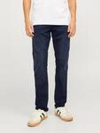 Slim-fit-Jeans JACK & JONES "JJIGLENN mit Used-Look und Stretchkomfort", Herren, Gr.