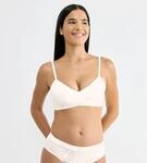 Schalen-BH SLOGGI "EVER Ease", Damen, Gr. L, N-Gr, wei&szlig; (silk wei&szlig;), Single...