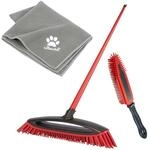 Tierhaarentferner VILEDA "Vileda Pet Pro Komplettset", grau (grau, rot), B:16cm