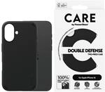 CARE BY PANZERGLASS Handyh&uuml;lle "Double Defence Case f&uuml;r Apple iPhone 16", schwarz,
