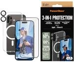 PANZERGLASS Displayschutzglas "3-in-1 Protection", transparent, B:11cm H:2,5cm