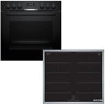 BOSCH Flex-Induktions-Herd-Set "HND619LA61", Energieeffizienz: A+, schwarz, Herdsets,