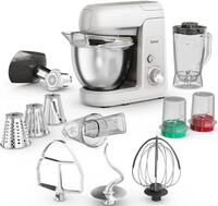 TEFAL K&uuml;chenmaschine "QB525B Bake Partner", wei&szlig; (wei&szlig;, silber), B:37,2cm H:57,2cm