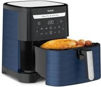 TEFAL Hei&szlig;luftfritteuse "EY8018 Easy Fry & Grill XXL, 2-in-1", blau (blau, schwarz),