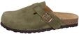 Hausschuh LICO "Clog Pedro", Herren, Gr. 36, gr&uuml;n, Leder, Schuhe Hausschuh