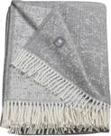 Wohndecke MUSTERRING "Ease", grau, B:140cm L:200cm, Baumwolle, Polyacryl,...