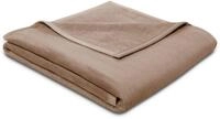Wohndecke BIEDERLACK "Cotton Sense", braun (palisade), B:150cm L:200cm,...