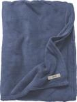 Wohndecke ESPRIT "Mellows", blau (navy), B:150cm L:200cm, Polyester, Wohndecken,