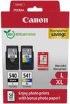 CANON Tintenpatrone "PG540L/CL541XL Photo Value Pack", bunt (schwarz, cyan, gelb,