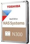 TOSHIBA interne HDD-Festplatte "N300", beige (ohne farbbezeichnung), 12 TB,