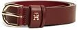 Lederg&uuml;rtel TOMMY HILFIGER "ESSENTIAL EFFORTLESS 2.5 cm breit GOLD", Damen,...