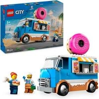 Konstruktionsspielsteine LEGO "Donut Truck (60452), LEGO City", bunt, Spielbausteine,