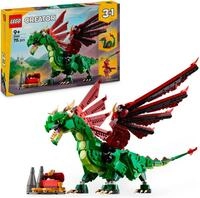 Konstruktionsspielsteine LEGO "Gr&uuml;ner Drache (31161), LEGO Creator", bunt,