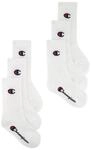 Kurzsocken CHAMPION "Socken 6er Pack", Kinder, Gr. 27-30, wei&szlig;, Obermaterial: 70%