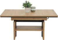 Couchtisch HELA "INGO", schwarz (artisan eiche, anthrazit, artisan eiche, anthrazit,