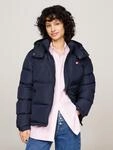 Steppjacke TOMMY JEANS "TJW ALASKA PUFFER EXT", Damen, Gr. L (42/44), blau...
